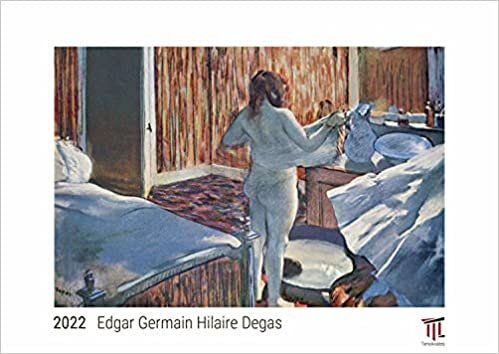 ダウンロード  Edgar Germain Hilaire Degas 2022 - White Edition - Timokrates Kalender, Wandkalender, Bildkalender - DIN A3 (42 x 30 cm) 本