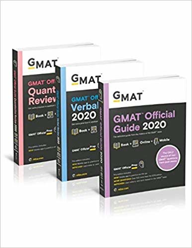 تحميل GMAT Official Guide 2020 Bundle: 3 Books + Online Question Bank