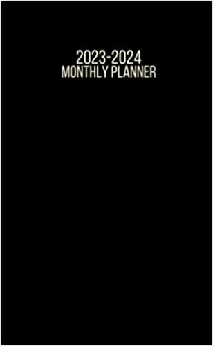 ダウンロード  2023-2024 Monthly Planner: 2 Year Pocket Calendar 2023-2024 Monthly Planner Minimalist cover. 本