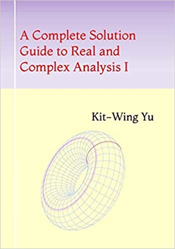 indir A Complete Solution Guide to Real and Complex Analysis I