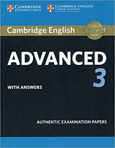 تحميل كتاب طلاب Cambridge English Advanced 3 مع إجابات (اختبارات ممارسة CAE)