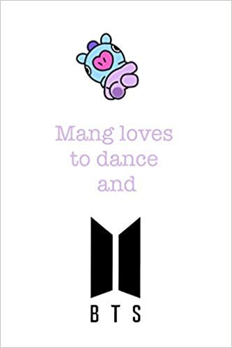 indir Mang loves to dance and BTS: Notebook for Fans of BTS, Jungkook, K-Pop and BT21 (BTS_EN)
