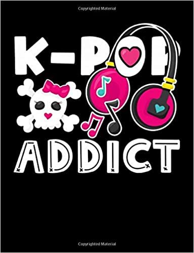 K-Pop Addict: K-Pop Composition Notebook, Lined Journal, or Diary for Korean Pop Lovers indir