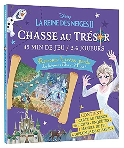 indir LA REINE DES NEIGES 2 - Pochette Les Ateliers - Chasse au trésor - Disney (Les Ateliers Disney - pochette)