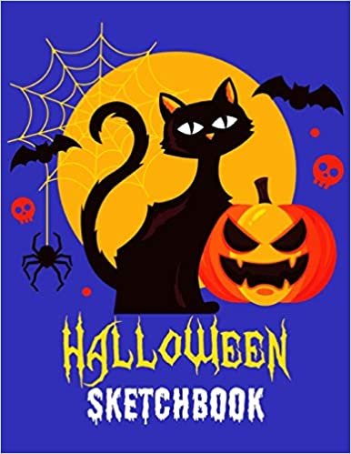 indir Halloween sketchbook: Happy Halloween: sketchbook to Sketching &amp; Drawing Halloween Characters and Halloween decorations, Sketchbook to Draw Halloween ... Graphics design. Halloween gifts v 9.0