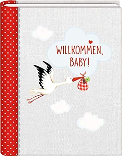 Kleines Foto-Einsteckalbum - BabyGlück - Willkommen, Baby! indir