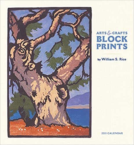 ダウンロード  Arts & Crafts Block Prints 2021 Calendar 本