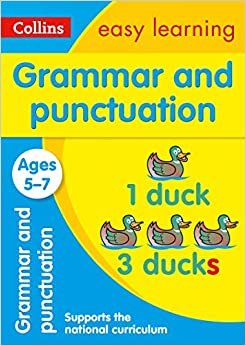 Collins بسهولة التعلم لسن 5 – 7 grammar و punctuation لأعمار من 5 – 7: إصدار جديد
