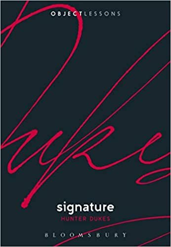 Signature (Object Lessons)