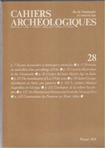 CAHIERS ARCHEOLOGIQUES FIN DE L'ANTIQUITE ET MOYEN AGE N°28 (PICARD ARCHEOLOGIE) indir