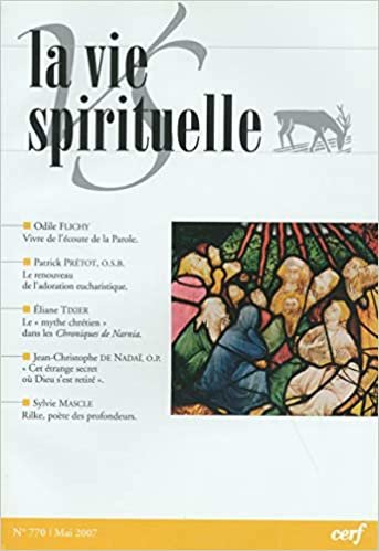 La Vie Spirituelle n° 770 (Revue Vie Spirituelle)