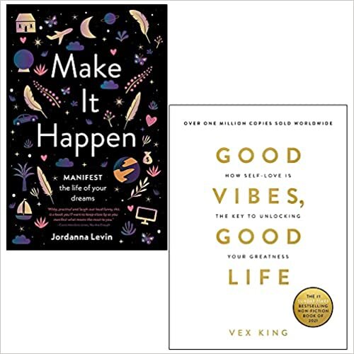 تحميل Make It Happen By Jordanna Levin &amp; Good Vibes, Good Life By Vex King 2 Books Collection Set