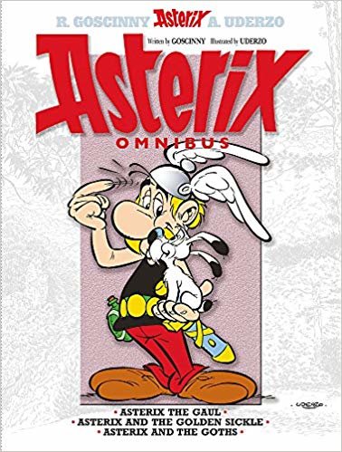 asterix omnibus 1: يتضمن asterix gaul # 1, asterix and the Golden المميز بالمطرقة والمنجل # 2 ، asterix و goths # 3 اقرأ