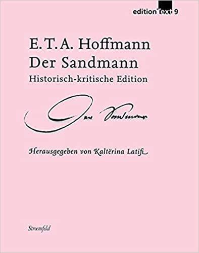 Der Sandmann: Historisch-kritische Edition (edition Text) indir
