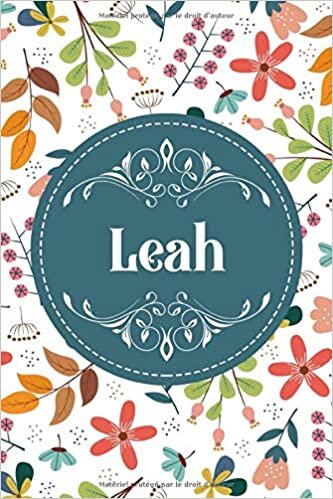 indir Leah: Noms Personnalisé Carnet de notes / Journal pour les filles, les garçons, les f.... De noël, cadeau original anniversaire f pour tout les Occasion.