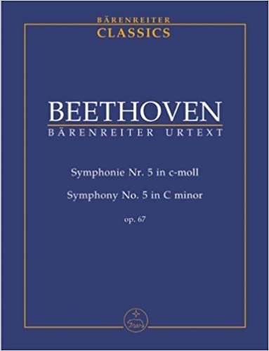 ベートーヴェン: 交響曲 第5番 ハ短調 Op.67 「運命」/ベーレンライター社/デル・マール編/中型スコア