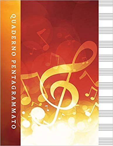تحميل Quaderno Pentagrammato: 7 pentagrammi per pagina quaderno per musicisti, 120 pagine, Quaderno di musica