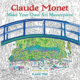 تحميل Claude Monet (Art Colouring Book): Make Your Own Art Masterpiece