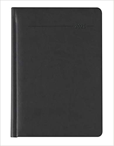 Buchkalender Mini Tucson schwarz 2021 - Büro-Kalender - Cheftimer 10,7x15,2 cm - 1 Tag 1 Seite - 352 Seiten - Alpha Edition indir