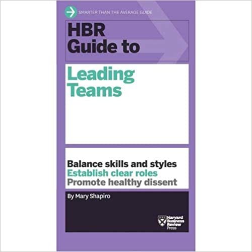 Mary Shapiro HBR Guide to Leading Teams تكوين تحميل مجانا Mary Shapiro تكوين