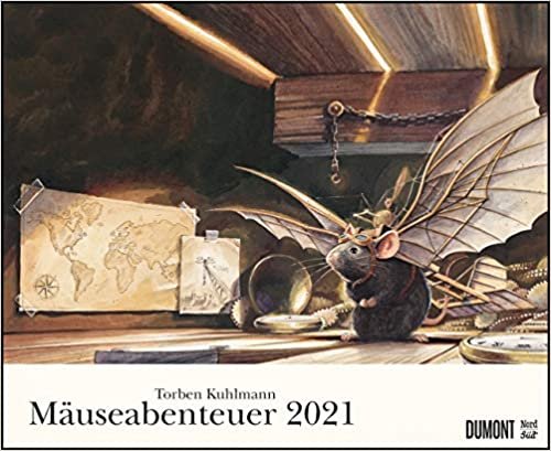 Torben Kuhlmann Mäuseabenteuer 2021 – DUMONT Kinder-Kalender – Querformat 52 x 42,5 cm – Spiralbindung indir