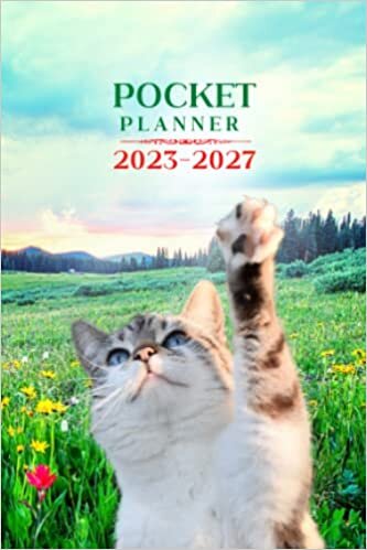ダウンロード  2023-2027 Monthly Planner - 5 Years: 2023-2027 Purse Calendar Monthly Planner 4x6 Inch | 5 Year Monthly Pocket Planner/Calendar, Jan 2023 - Dec 2037 | Cats Theme 本