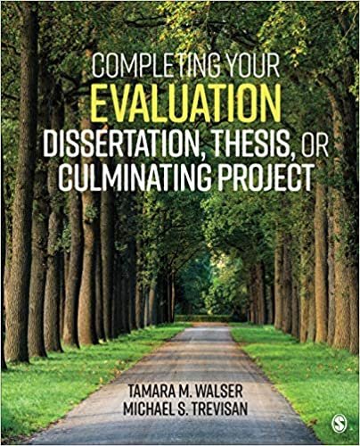 Completing Your Evaluation Dissertation, Thesis, or Culminating Project indir