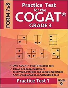 Gifted & Talented Test Prep Team Practice Test for the Cogat Grade 3 Level 9 Form 7 and 8: Practice Test 1: 3rd Grade Test Prep for the Cognitive Abilities Test تكوين تحميل مجانا Gifted & Talented Test Prep Team تكوين