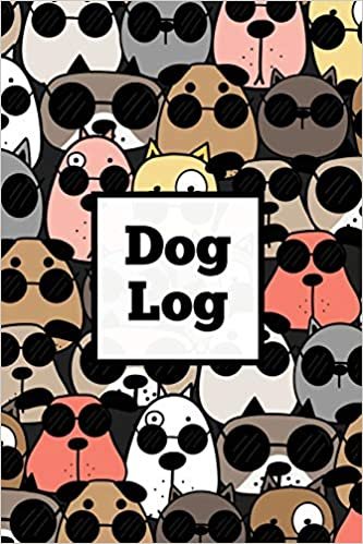 Dog Log: Daily Pet Health Care Record Book For Puppy & Dogs, Track Vet Visits & Vaccination Journal, Medical & Important Information, Pets Records, Gift indir