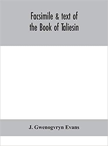 indir Facsimile &amp; text of the Book of Taliesin