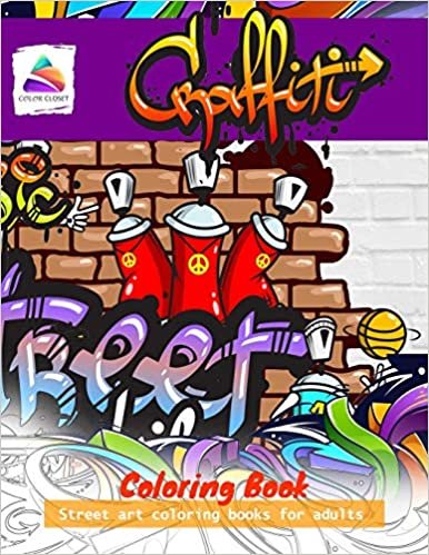 تحميل Graffiti Coloring Book: Street art coloring books for adults