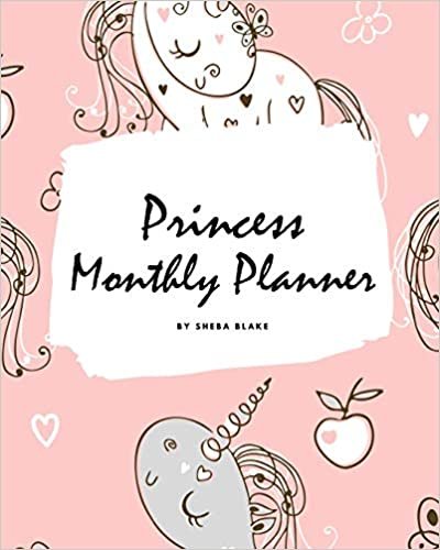 indir Princess Monthly Planner (8x10 Softcover Planner / Journal)