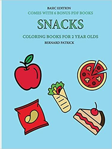 Coloring Books for 2 Year Olds (Snacks)
