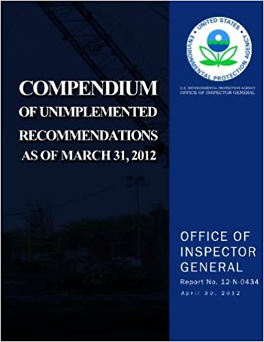 Compendium of Unimplemented Recommendations as of March 31, 2014 indir