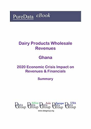 Dairy Products Wholesale Revenues Ghana Summary: 2020 Economic Crisis Impact on Revenues & Financials (English Edition) ダウンロード