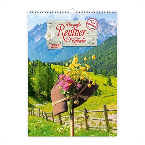 ダウンロード  Troetsch Grossbildkalender Der grosse Rentnerkalender 2024: Wandkalender 本