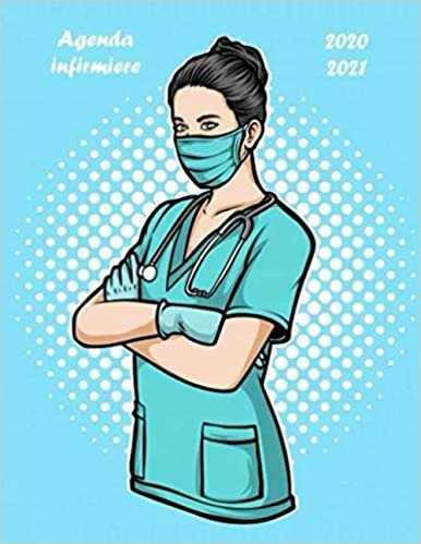 agenda infirmiere, carnet d'infirmiere: agenda journalier une page par jour, agenda semainier 2020 2021 infirmiere indir