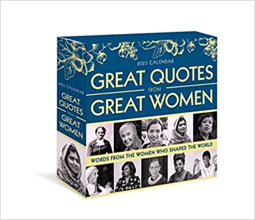 اقرأ 2023 Great Quotes From Great Women Boxed Calendar: Words from the Women Who Shaped the World الكتاب الاليكتروني 