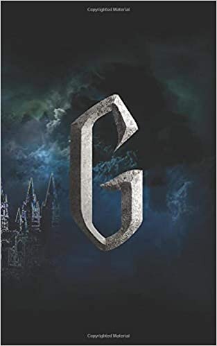 indir G: Harry Potter Hogwarts STYLE Monogram Initial Letter G Notebook