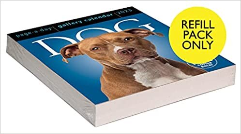 ダウンロード  Dog Page-A-Day® Gallery Calendar Refill Pack 2023 本