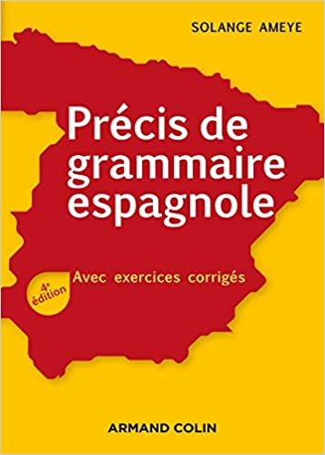 indir Précis de grammaire espagnole - 4e éd. - Avec exercices corrigés: Avec exercices corrigés (Hors Collection)