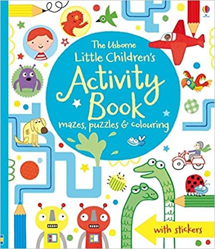  بدون تسجيل ليقرأ The Usborne Little Children's Activity Book: Mazes, Puzzles and Colouring