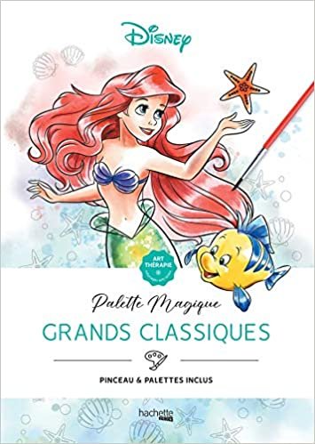 Palette magique Grands classiques Disney: Pinceau & palettes inclus (Heroes) indir