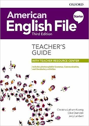 تحميل American English File: Starter: Teacher&#39;s Guide with Teacher Resource Center