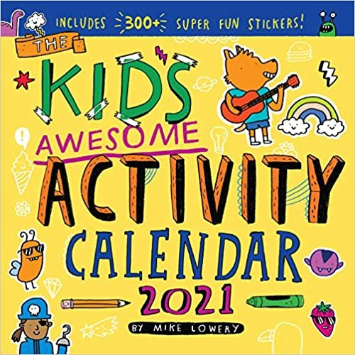 Kid's Awesome Activity 2021 Calendar