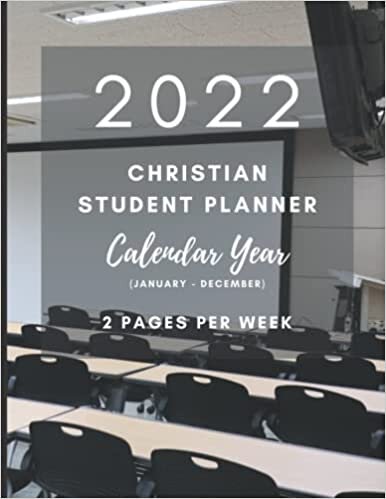 Hesed Publishing 2022 Christian Student Planner - Calendar Year (January - December) - 2 Pages Per Week: Includes Daily Bible Reading Plan | Classroom Theme | A Great Gift for Students | تكوين تحميل مجانا Hesed Publishing تكوين
