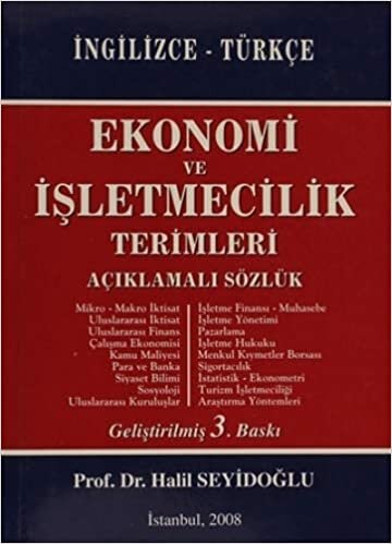 indir Ekonomi ve İşletmecilik Terimleri Açıklamalı Sözlük İngilizce - Türkçe