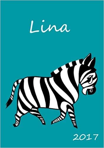 Lina 2017: personalisierter Kalender 2017 Lina - DIN A5 - eine Woche pro Doppelseite