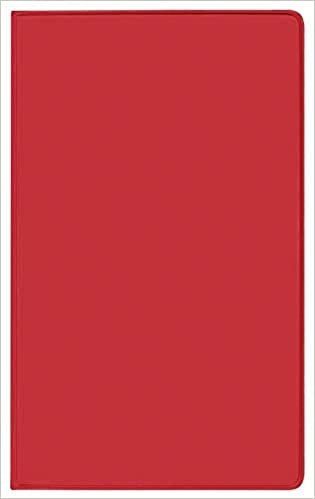 Taschenkalender Modus XL geheftet PVC rot 2021: Terminplaner mit Wochenkalendarium. Buchkalender - wiederverwendbar. 1 Woche 2 Seiten. 8,7 x 15,3 cm indir