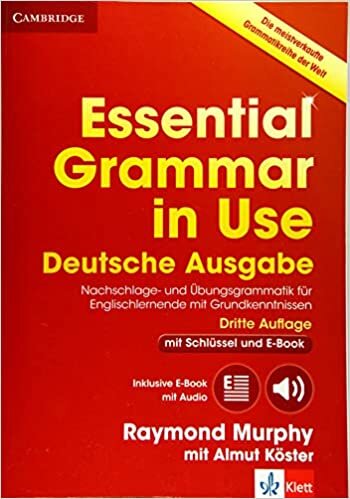 Essential Grammar in Use Book with Answers and Interactive eBook German Klett Edition